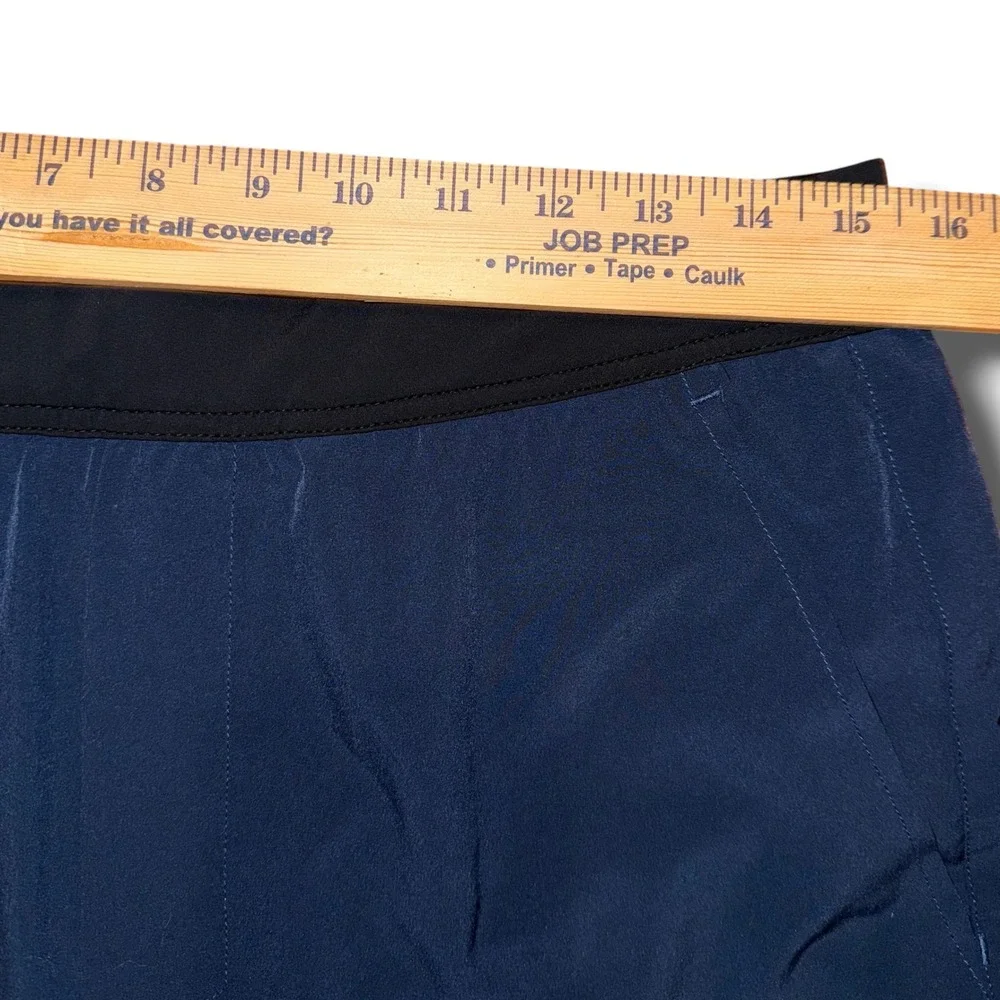 Ten Thousand Mens The Interval Short 9 Inch Navy Blue Compression Liner Large